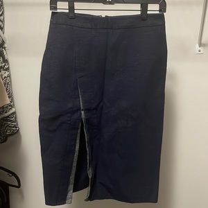 BCBG Jean Pencil Skirt